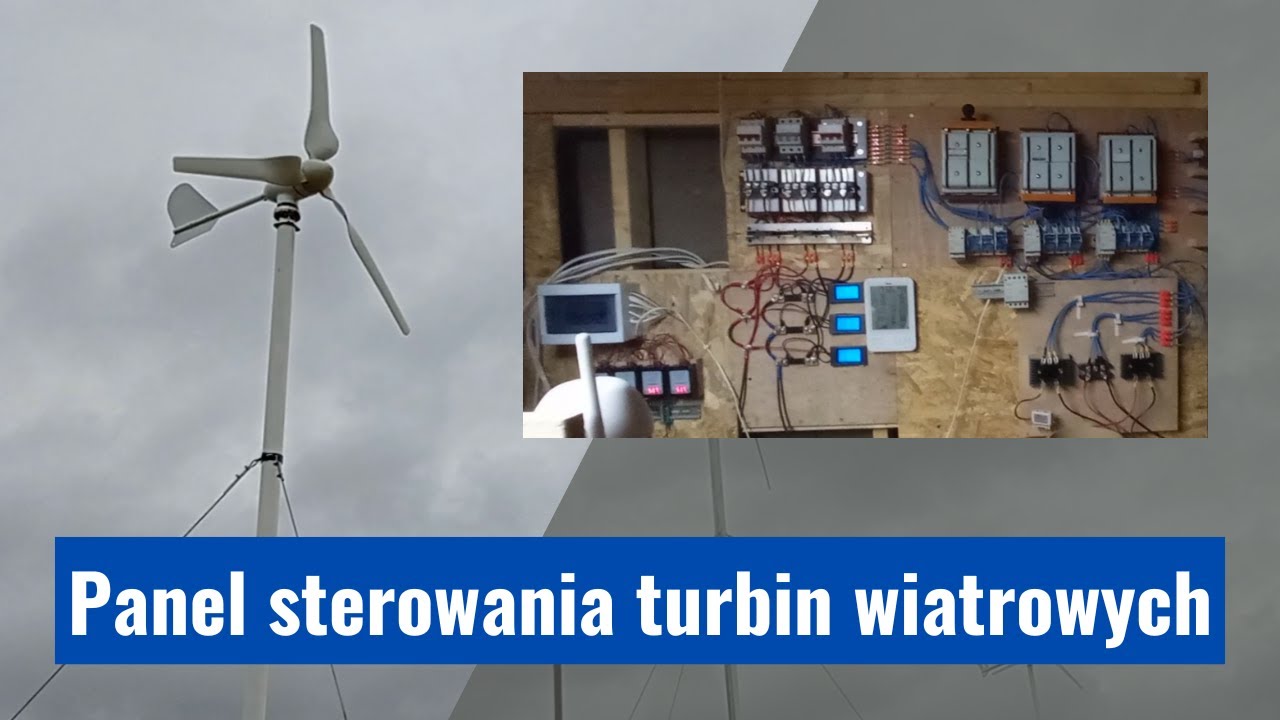Panel sterowania turbin wiatrowych