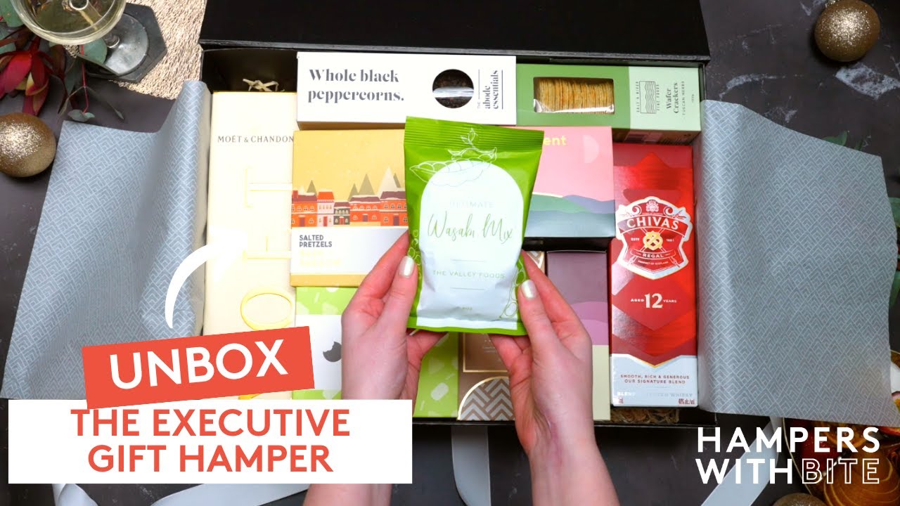 The Executive Gift Hamper | Christmas Hampers 2023 I Hampers With Bite