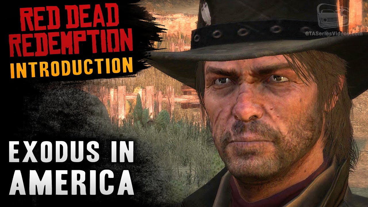Red Dead Redemption - Intro & Mission #1 - Exodus in America (Xbox One)