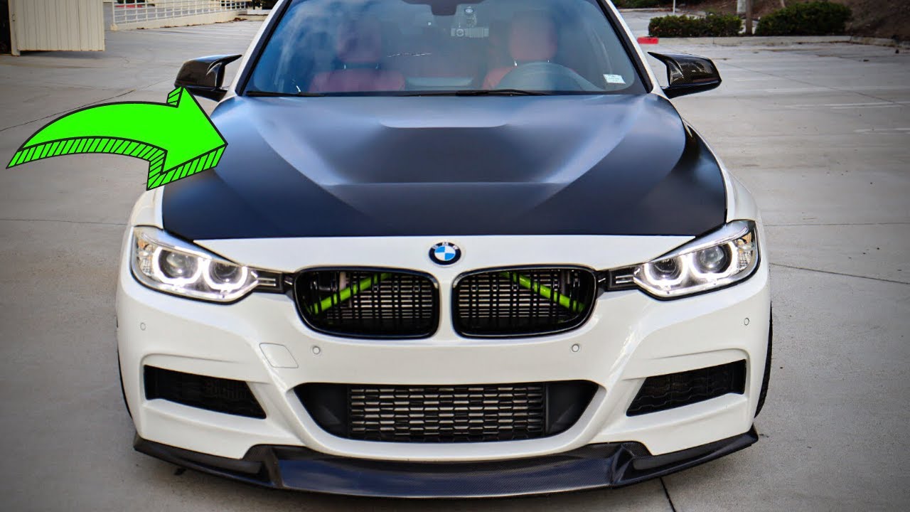 Aggressive GTS Style Hood Install + Wrap On My BMW F30!