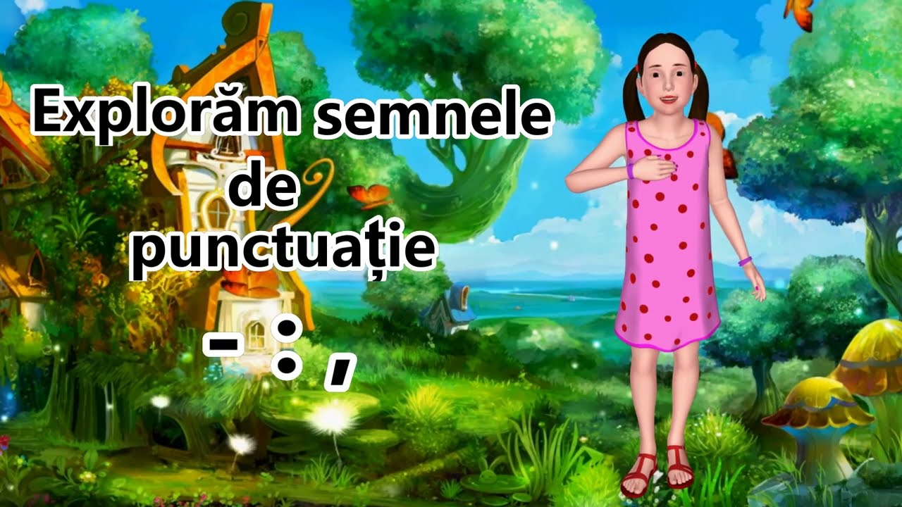 Explorăm semnele de punctuație: linia de dialog, două puncte și virgula