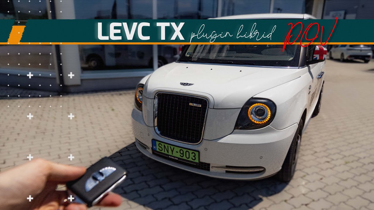 LEVC TX  - TAXI POV Drive 4K