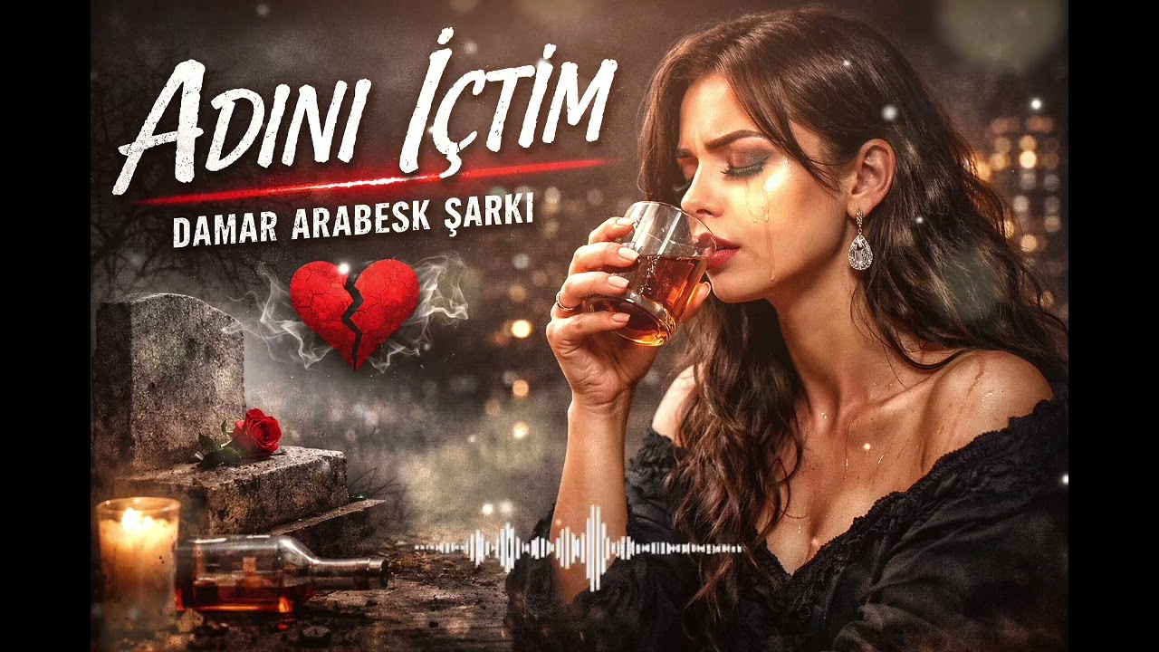 Adını İçtim – Damar Arabesk | Yüreğe Dokunan Aşk Şarkısı #adınıiçtim#damararabesk#arabeskşarkı