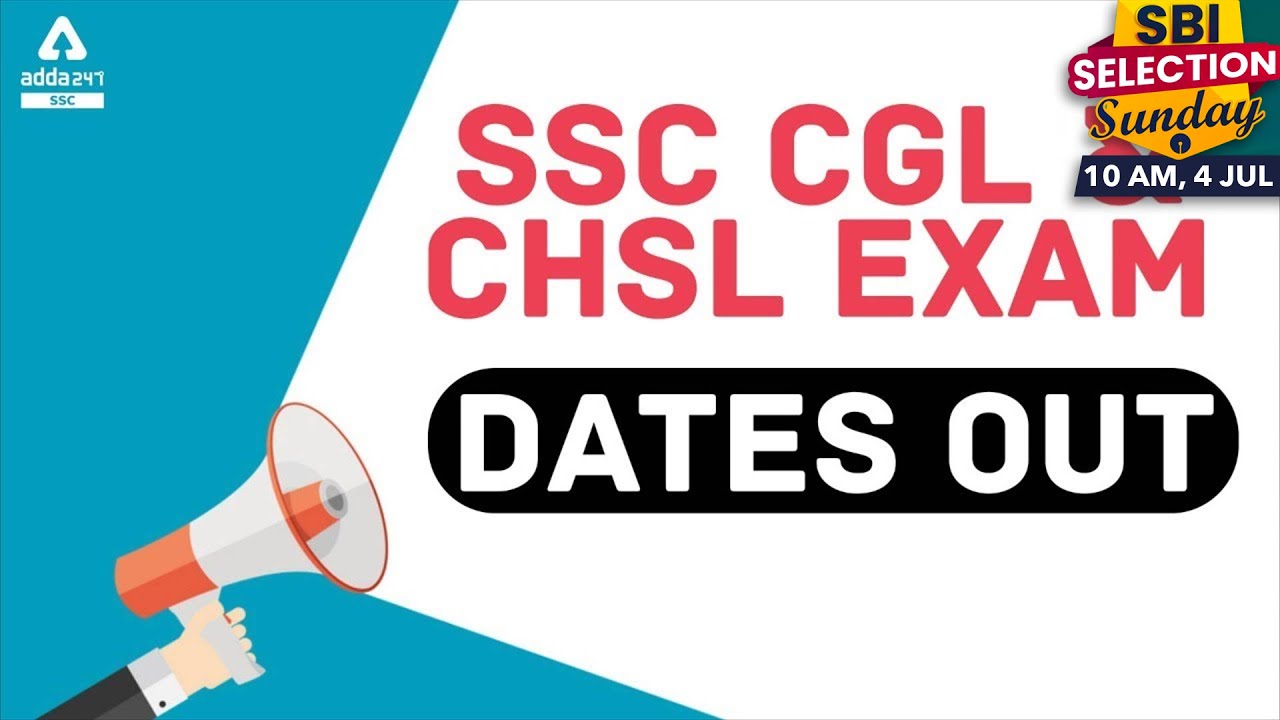 SSC CGL & CHSL Exam Date 2021 Out | SSC New Calendar 2021 #SSCCGL #CHSL