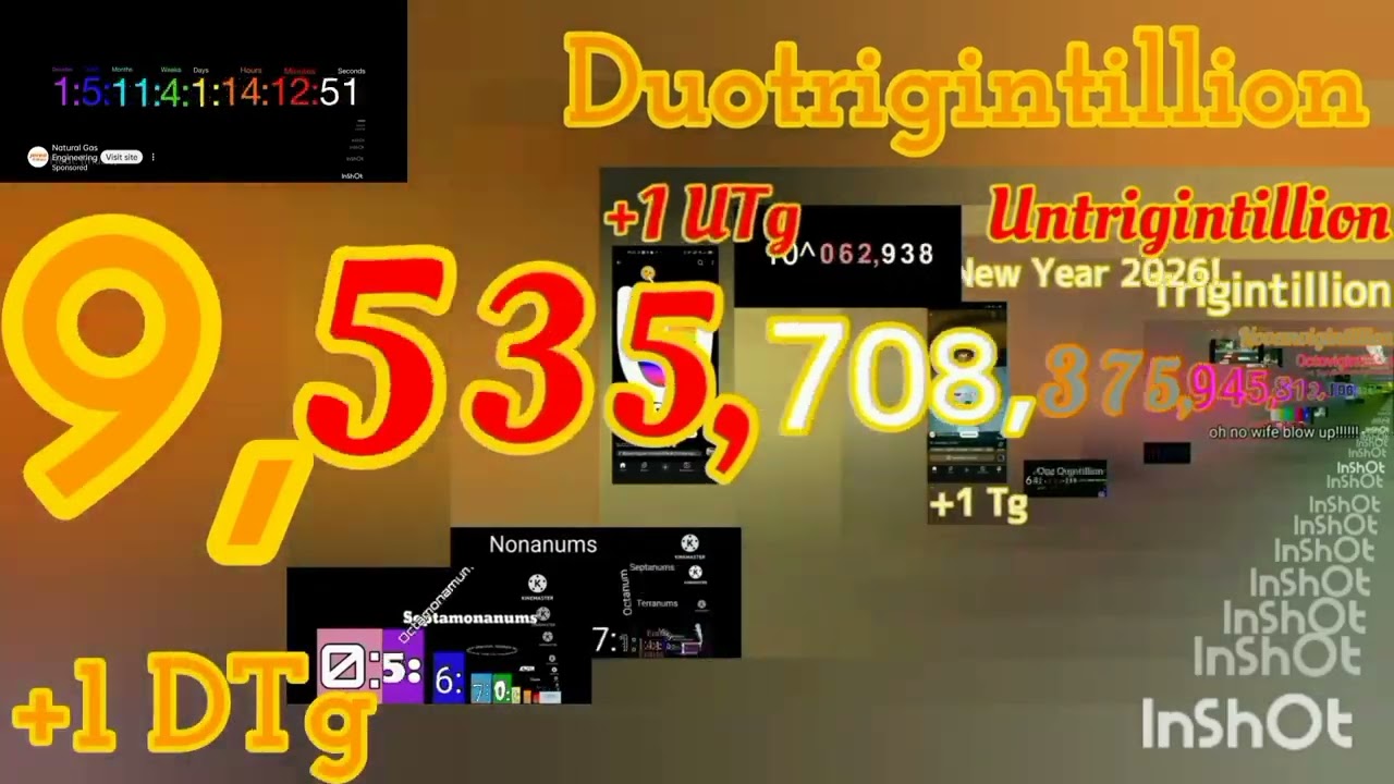 0 To Milllinillion With Sounds (33/1000)