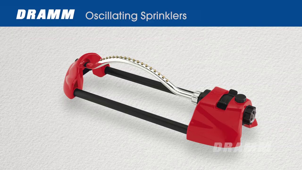 Aligning the Spray Arm on a Dramm Oscillating Sprinkler