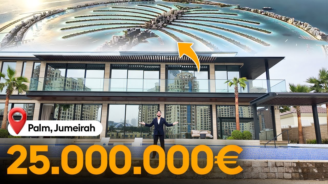 ASÍ ES UNA MANSIÓN DE 25.000.000€ EN PALM JUMEIRAH DUBAI | DAVID BLASCO