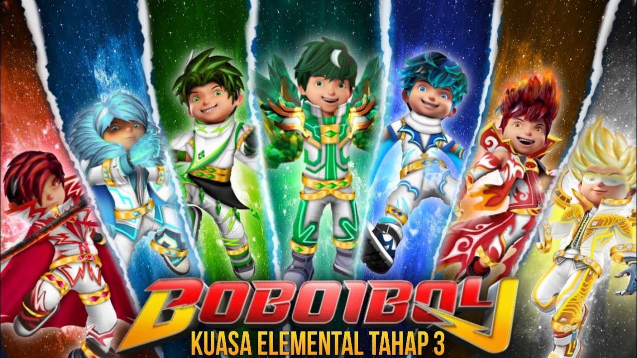 BoBoiBoy Kuasa 7 Elemental Tahap 3