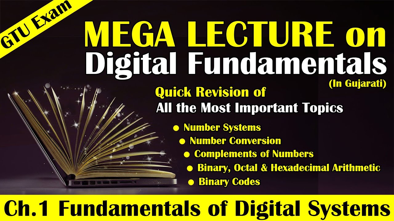 Mega Lecture on Digital Fundamentals GTU | Quick Revision of Important Topics of Digital Systems