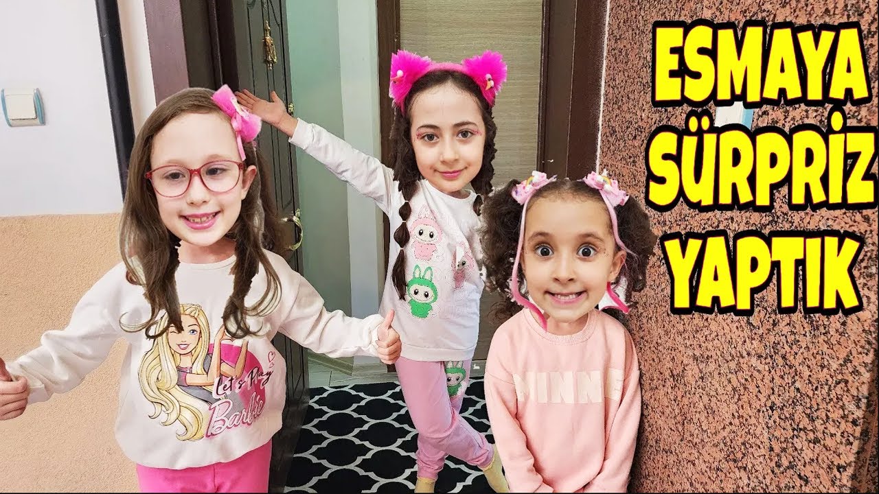 BAHAR BANU ALYA VE ASEL MİRA ESMALARA ELBİSEYLE GİTMEK İSTEDİ !! İZİN VERMEDİM !!