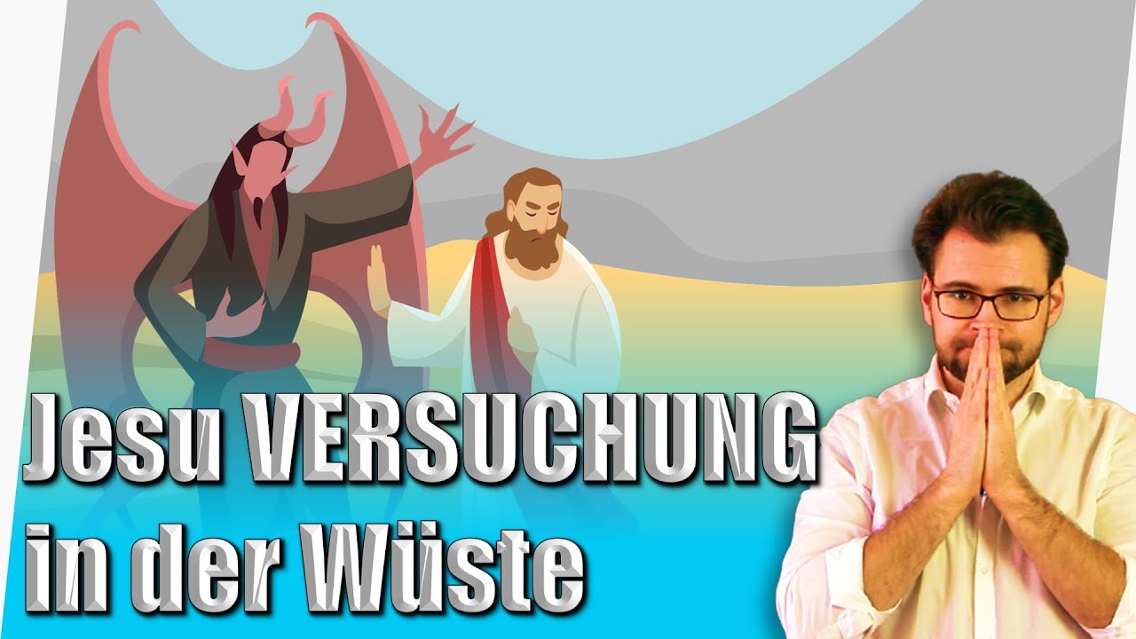 😲 Jesus – VERSUCHUNG in der Wüste | Jesus trifft Satan (Predigt deutsch)