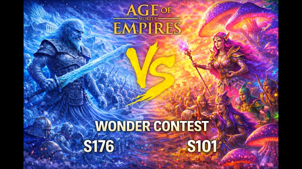 Wonder Contest S176 vs S101 Peter going to do something about matchmaking? | Age of Empire Mobile