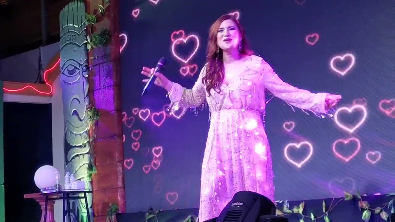 Vina Morales sings a medley of Jim Brickman hitsongs