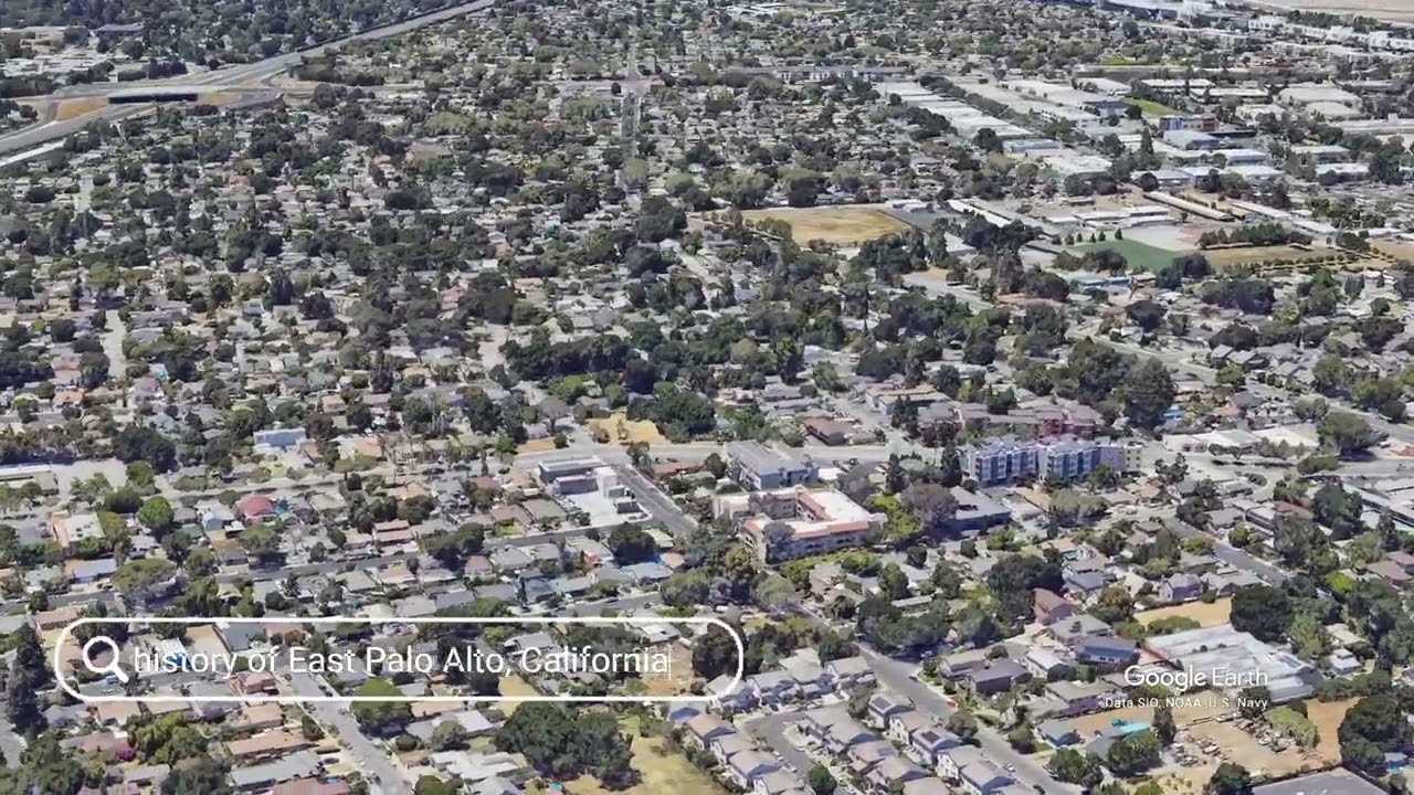 The history of East Palo Alto, California