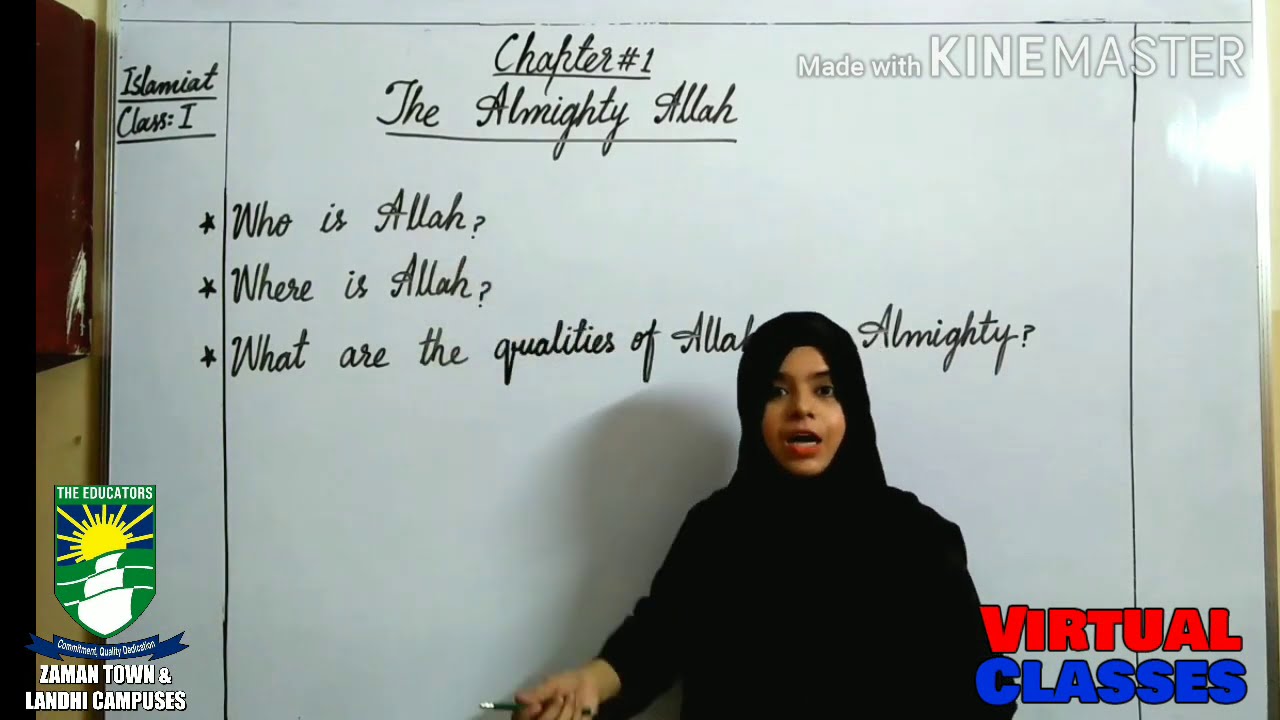 Islamiyat Class 1