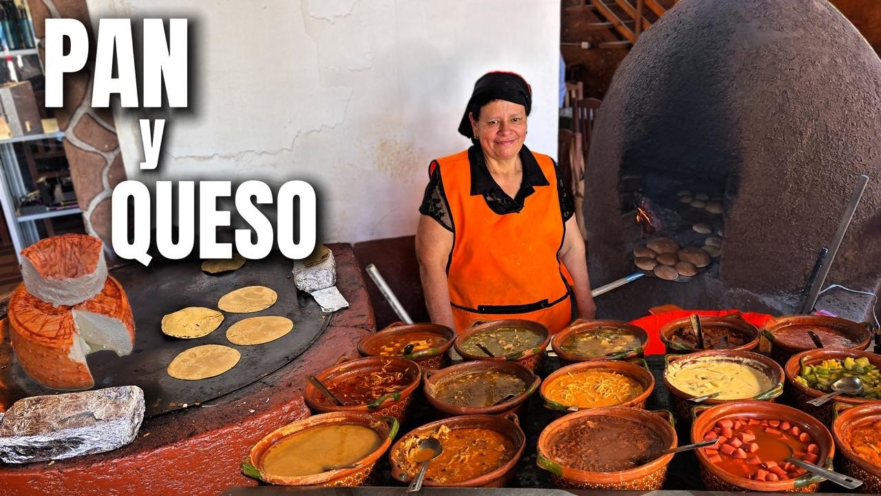 El MEJOR PAN de RANCHO, QUESO Y MOLE TRADICIONAL de IRATZIO MICHOACÁN