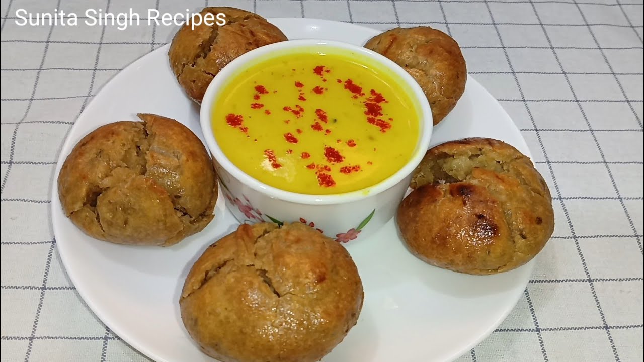 राजस्थानी कढ़ी बाटी बनाने का सबसे आसान तरीका | Traditional Bafla Baati Recipe | Rajasthani Dal Baati