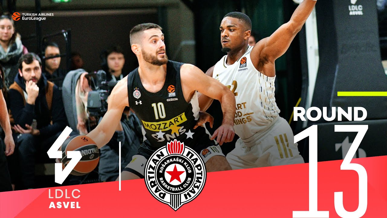 Unstoppable De Colo inspires ASVEL! | Round 13, Highlights | Turkish Airlines EuroLeague