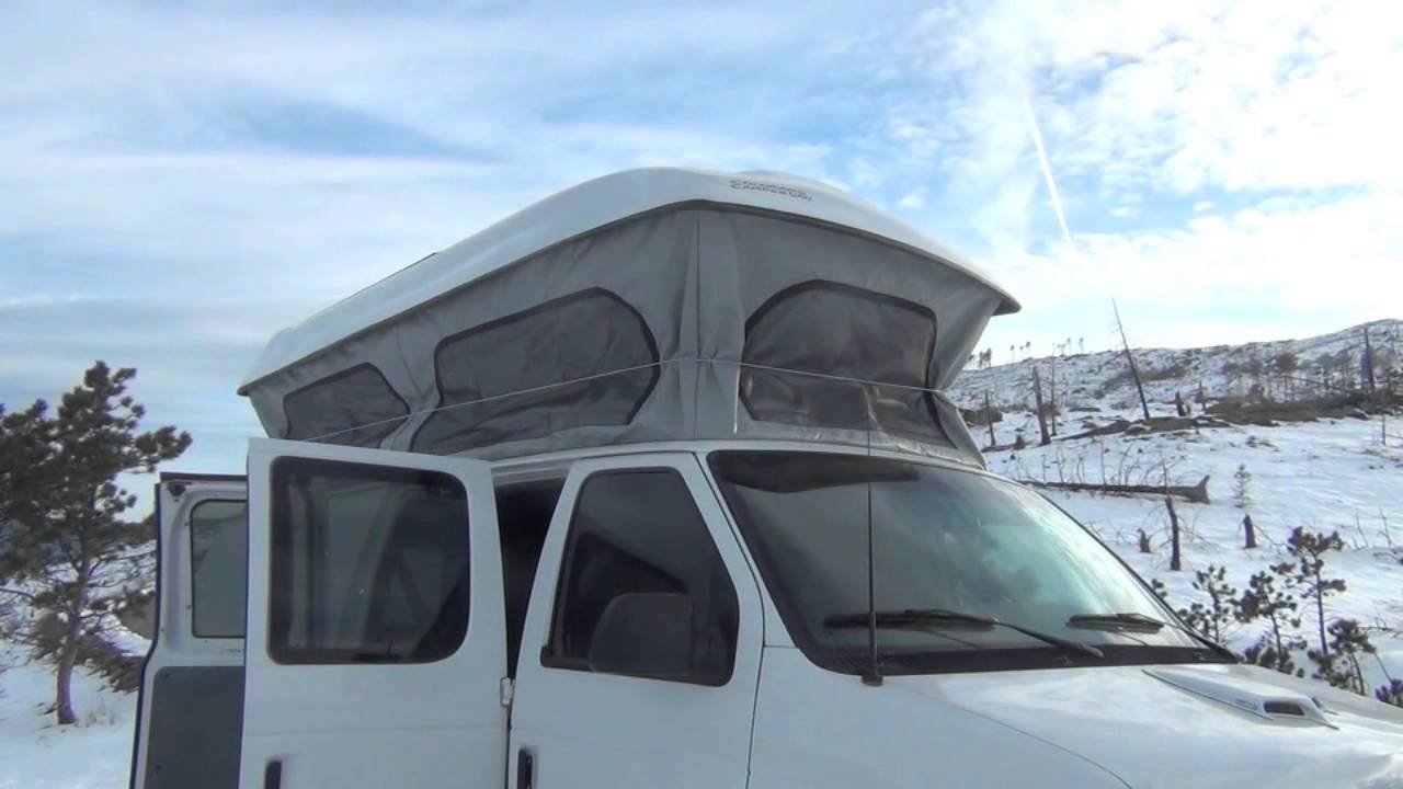 Colorado Camper Van Noe e350 ford Pop top