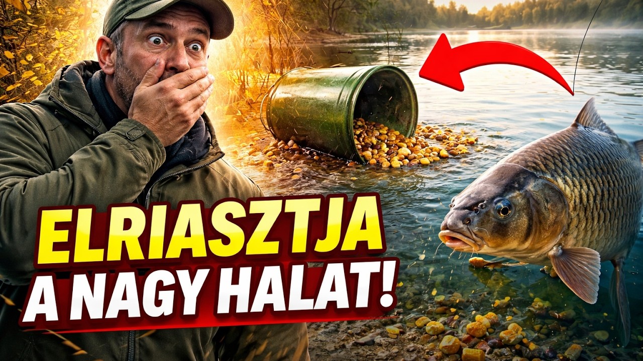 M&eacute;g mindig azt hiszi, hogy a halak s&uuml;ketek? &Iacute;gy riasztja el a tr&oacute;fe&aacute;t az első dob&aacute;s előtt!