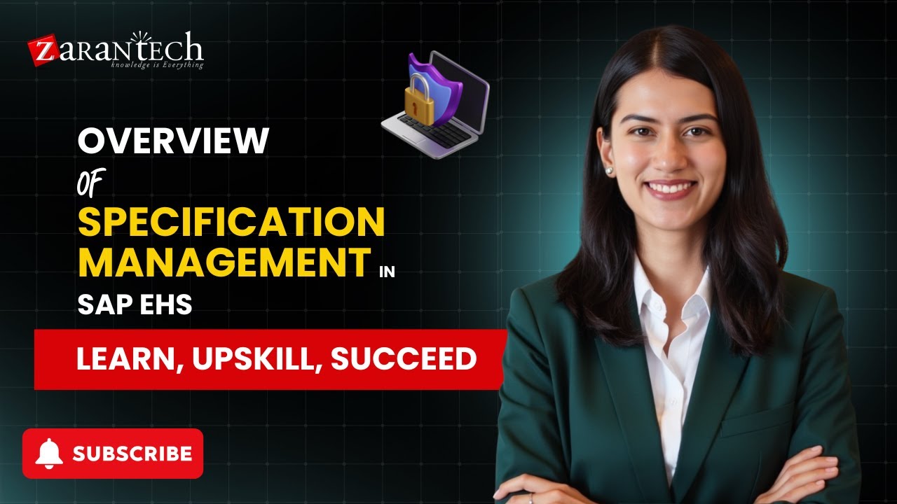 Overview of Specification Management in SAP EHS | ZaranTech