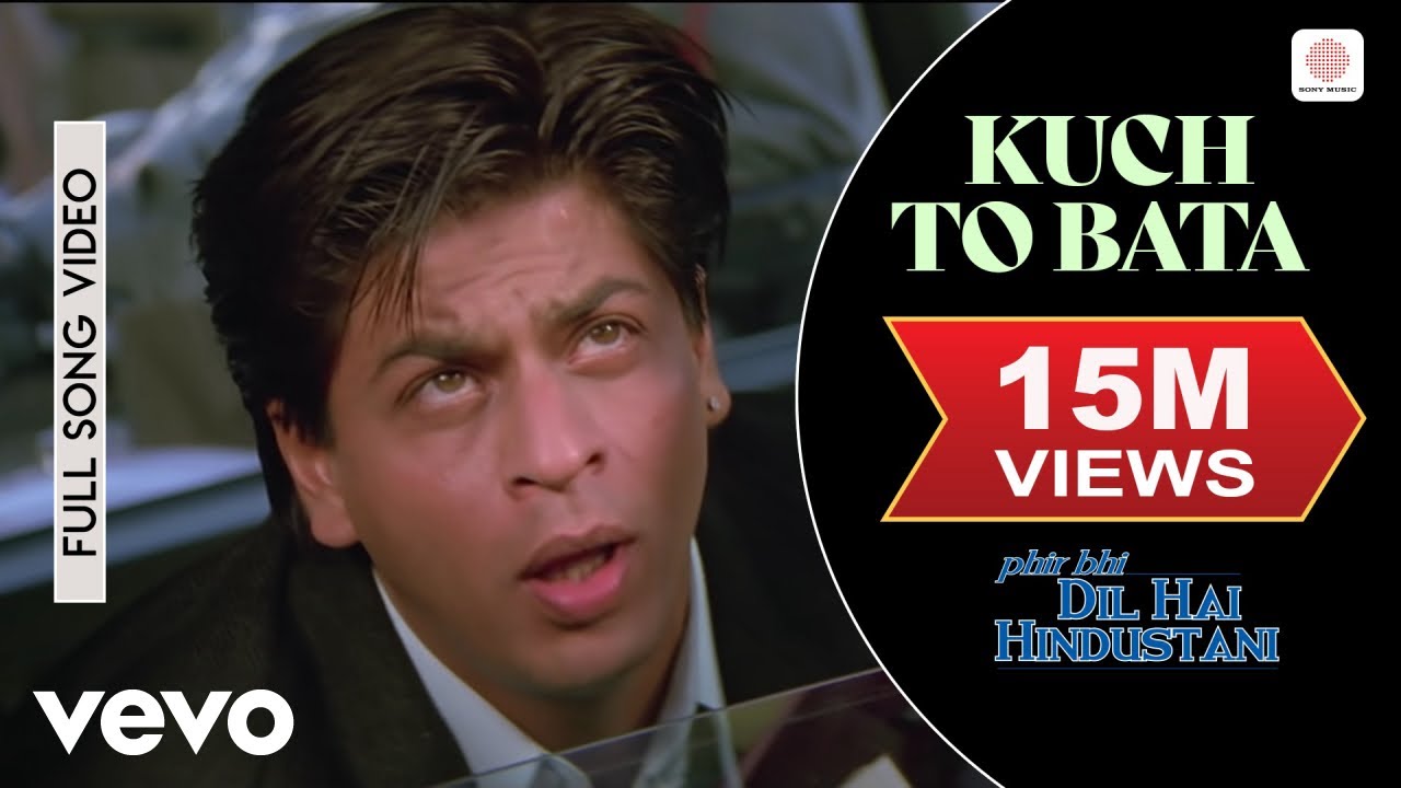 Kuch To Bata - Phir Bhi Dil Hai Hindustani | Shahrukh,Juhi | Abhijeet B, Alka Yagnik