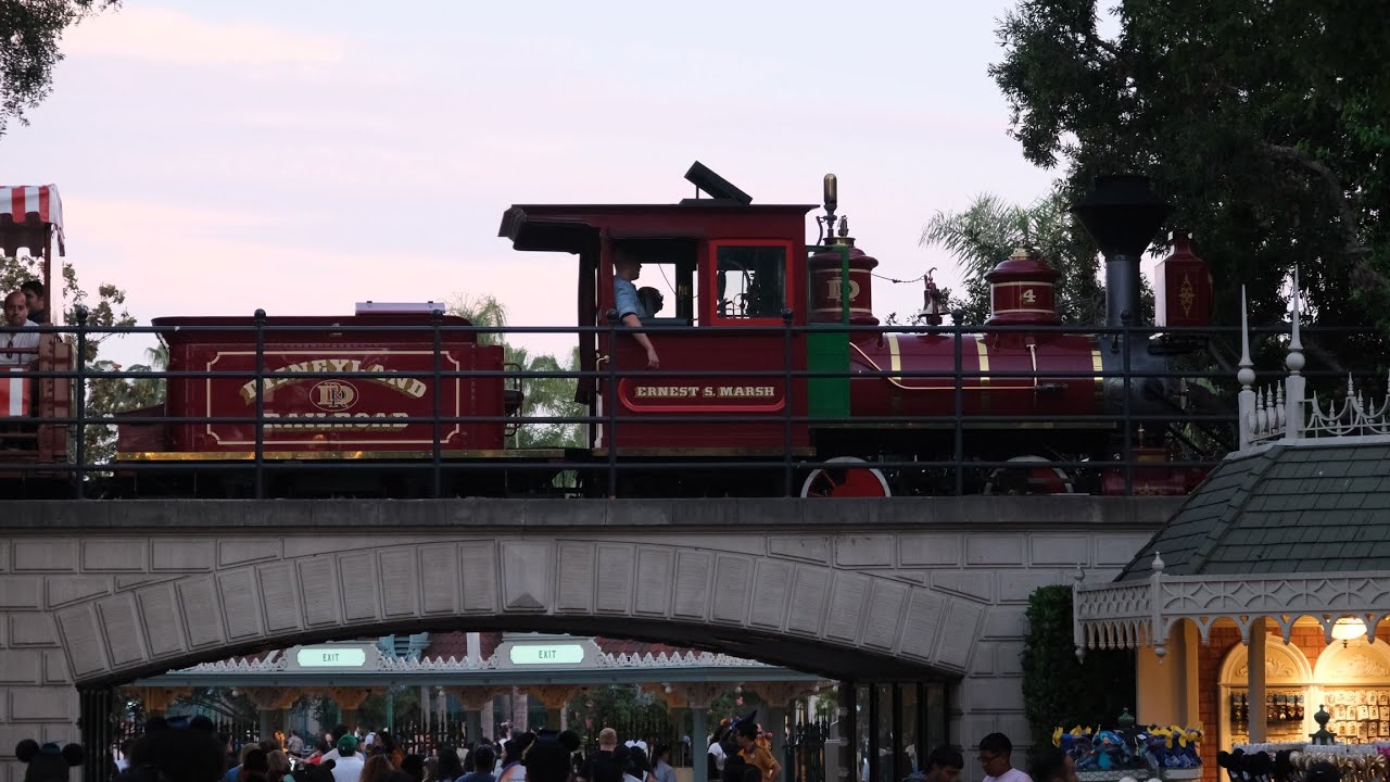 Disneyland Railroad: Mickey's Toontown to Tomorrowland, May 2025