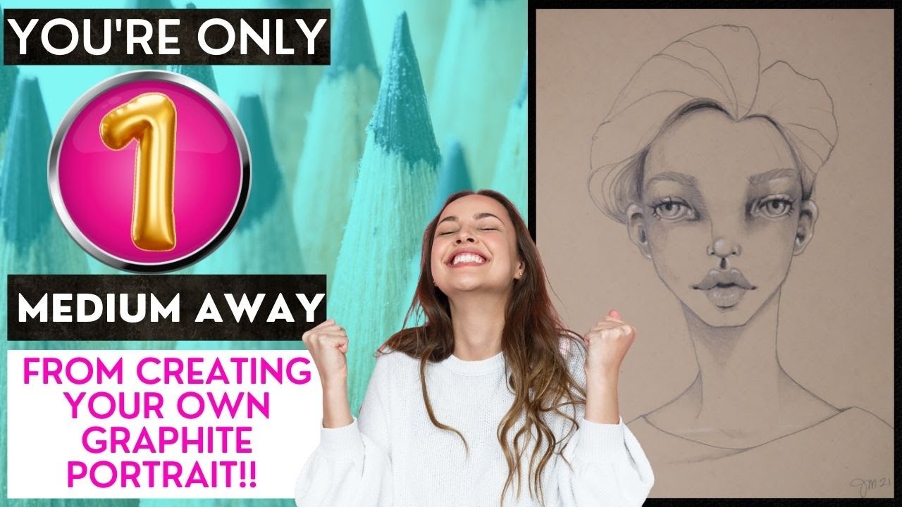 THIS WEEK'S #HOWTOTUESDAY'S LESSON IS ALL ABOUT HOW TO CREATE A  #GRAPHITE PORTRAIT!