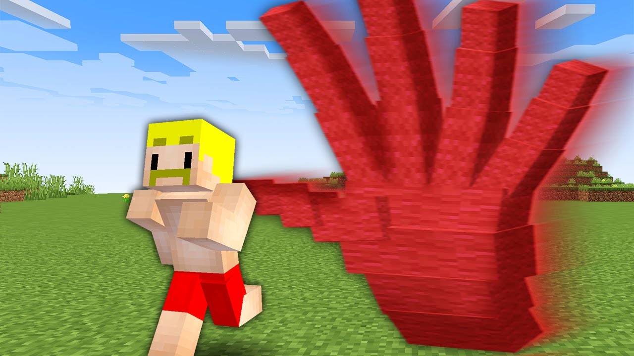【マイクラ】巨大な手が襲ってくる世界でサバイバル！