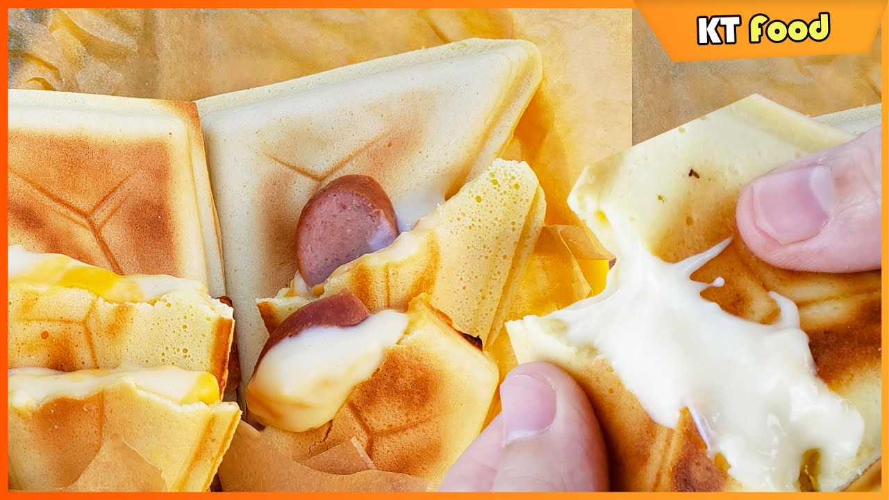 BÁNH HOTDOG HOT TREND - Cách Làm BÁNH Hotdog Phô Mai Tan Chảy Béo Mịn Ai Cũng Ghiền - KT Food