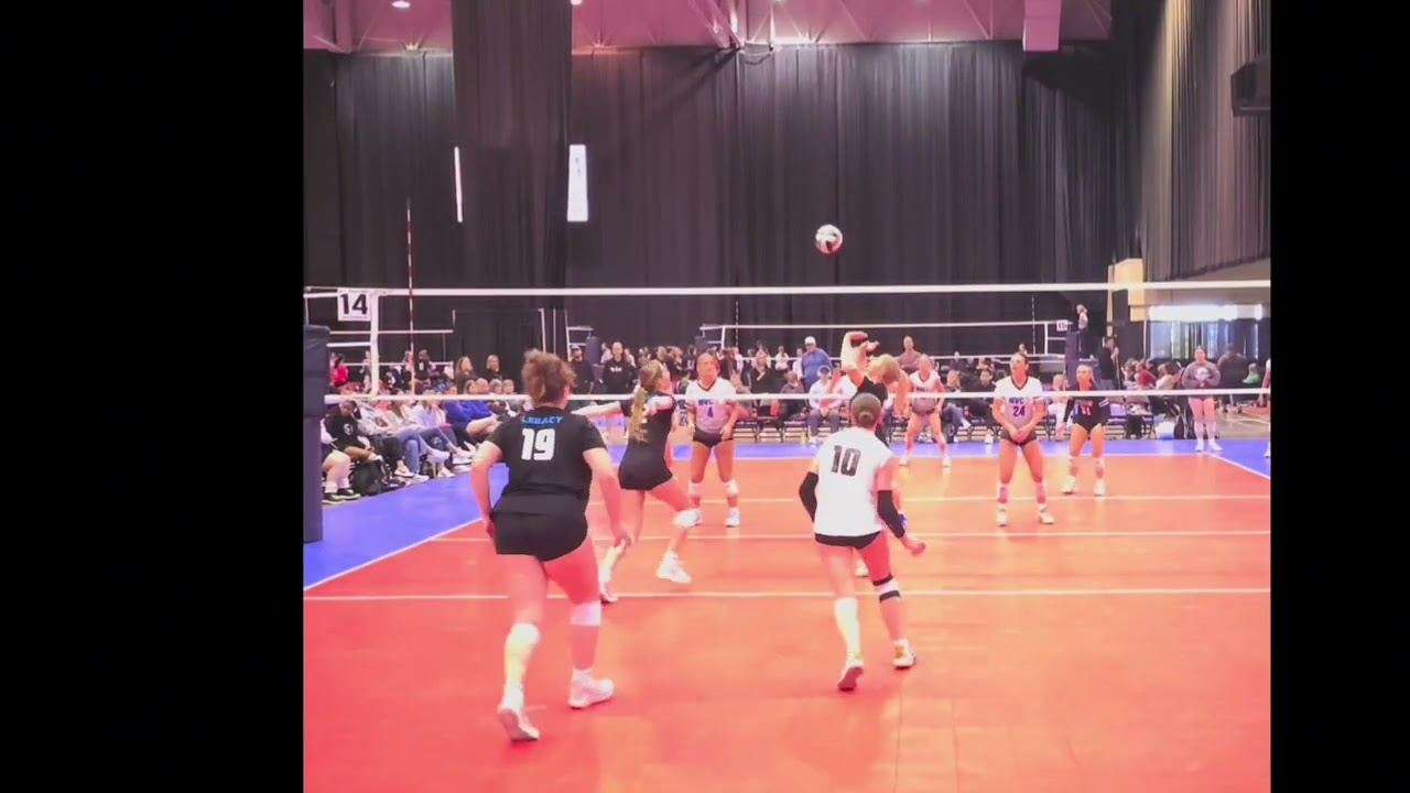 Wait for the slides! Middle Blocker #12 Natalie Whittaker #clubvolleyball #volleyball #middleblocker