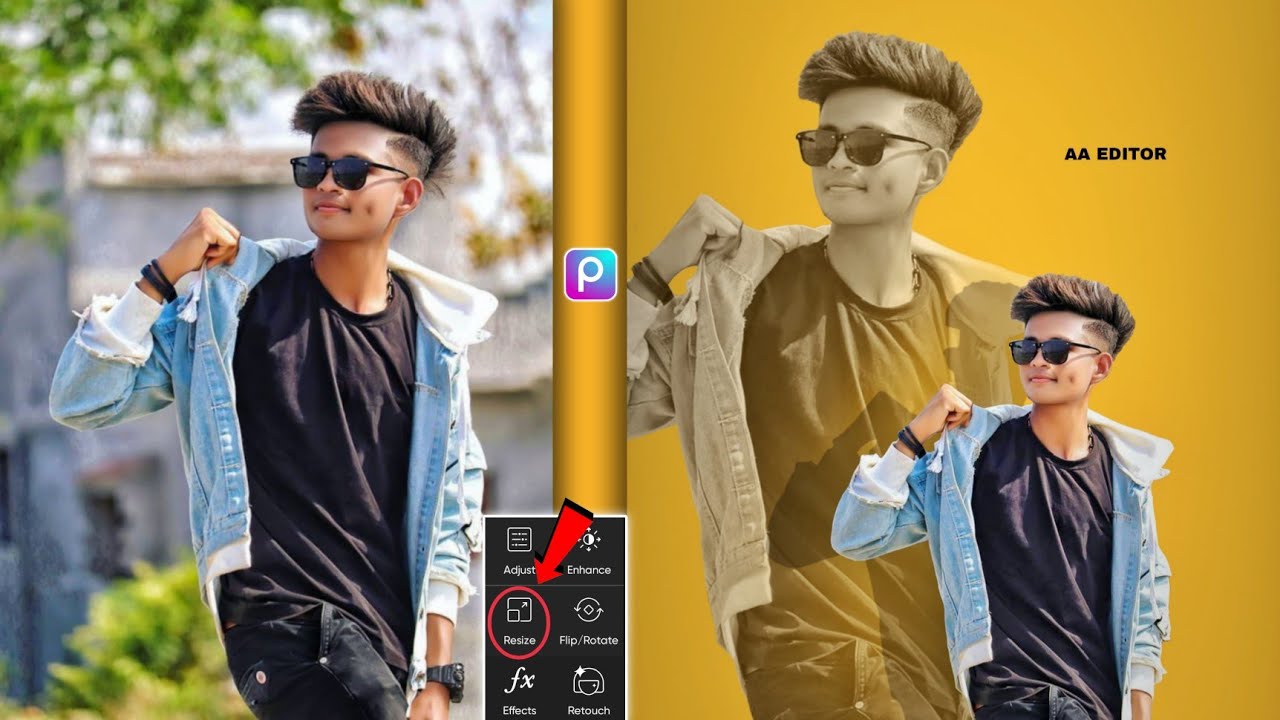 PicsArt Dual Photo Editing | Picsart Creative Editing | PicsArt Photo Editing