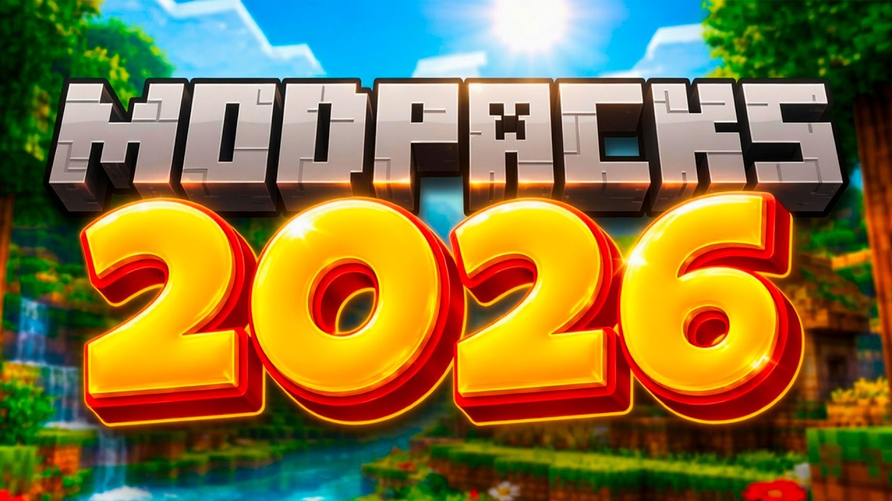 TOP 10 MELHORES MODPACKS PARA JOGAR EM 2026 NO MINECRAFT
