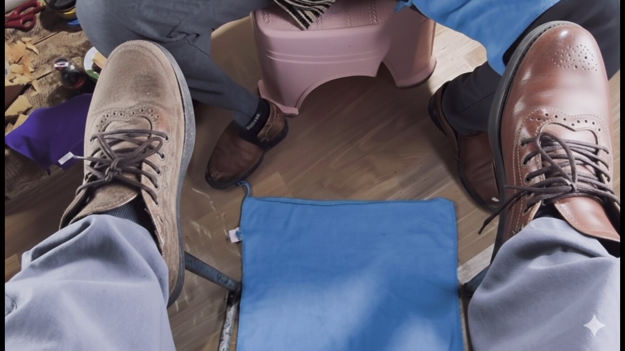 Relax and Sleep with ASMR Shoe Cleaning 🔥😌 | Super Satisfying Shoe Shine Transformation ✨👞