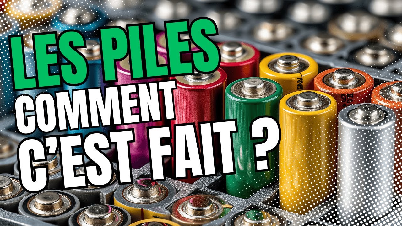 De l'extraction mini&egrave;re &agrave; votre appareil : Le voyage fascinant des piles modernes