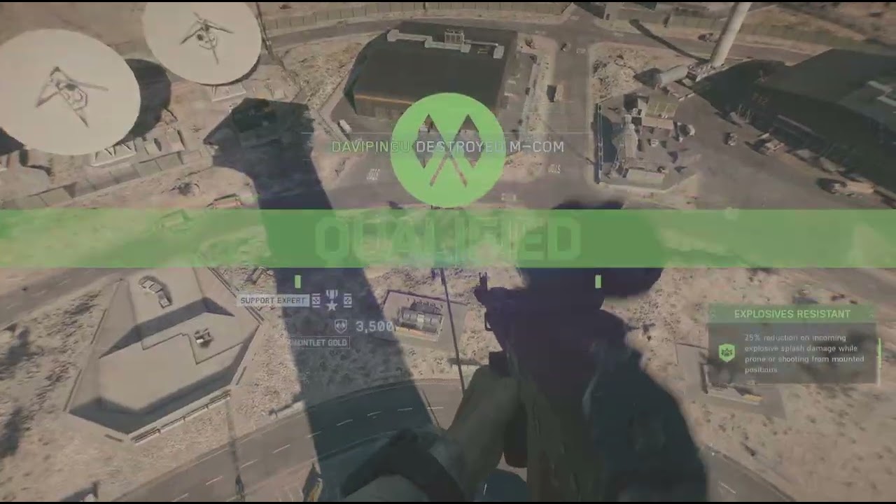 Battlefield 6. Nice round of Gauntlet.