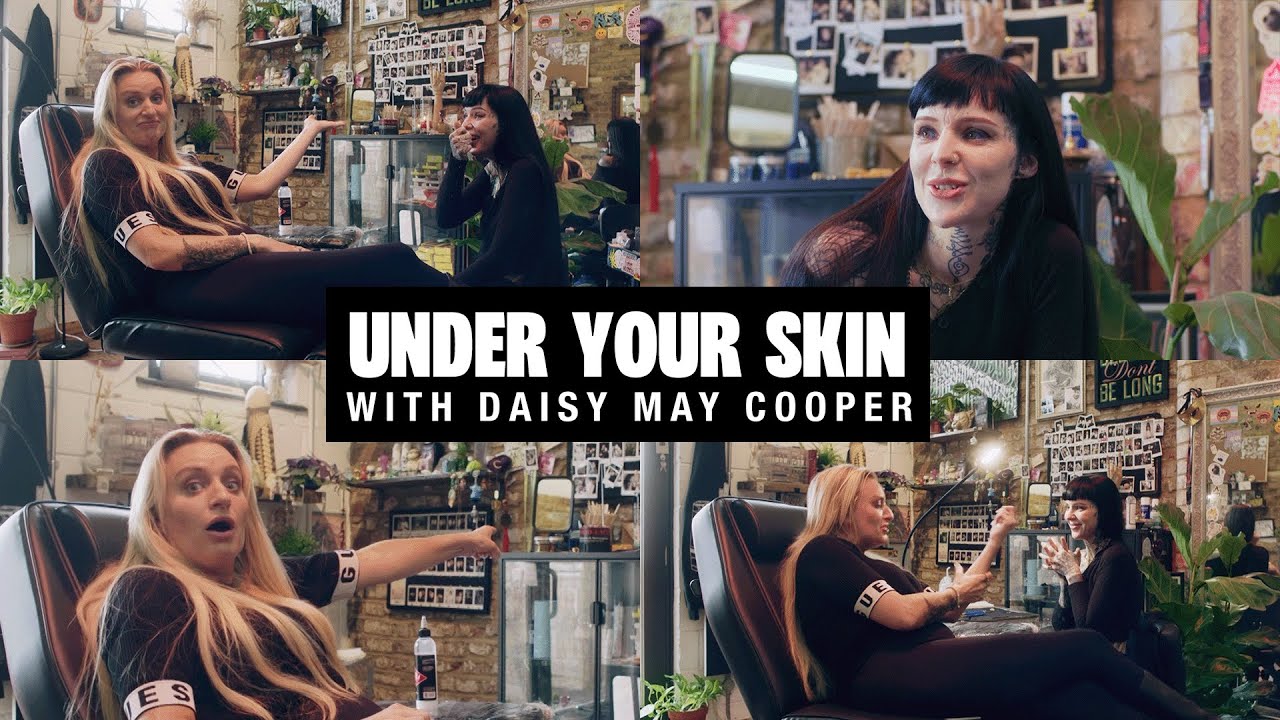 Дэйзи Мэй Купер рассказывает о привидениях, парнях из IKEA и татуировках | Under Your Skin