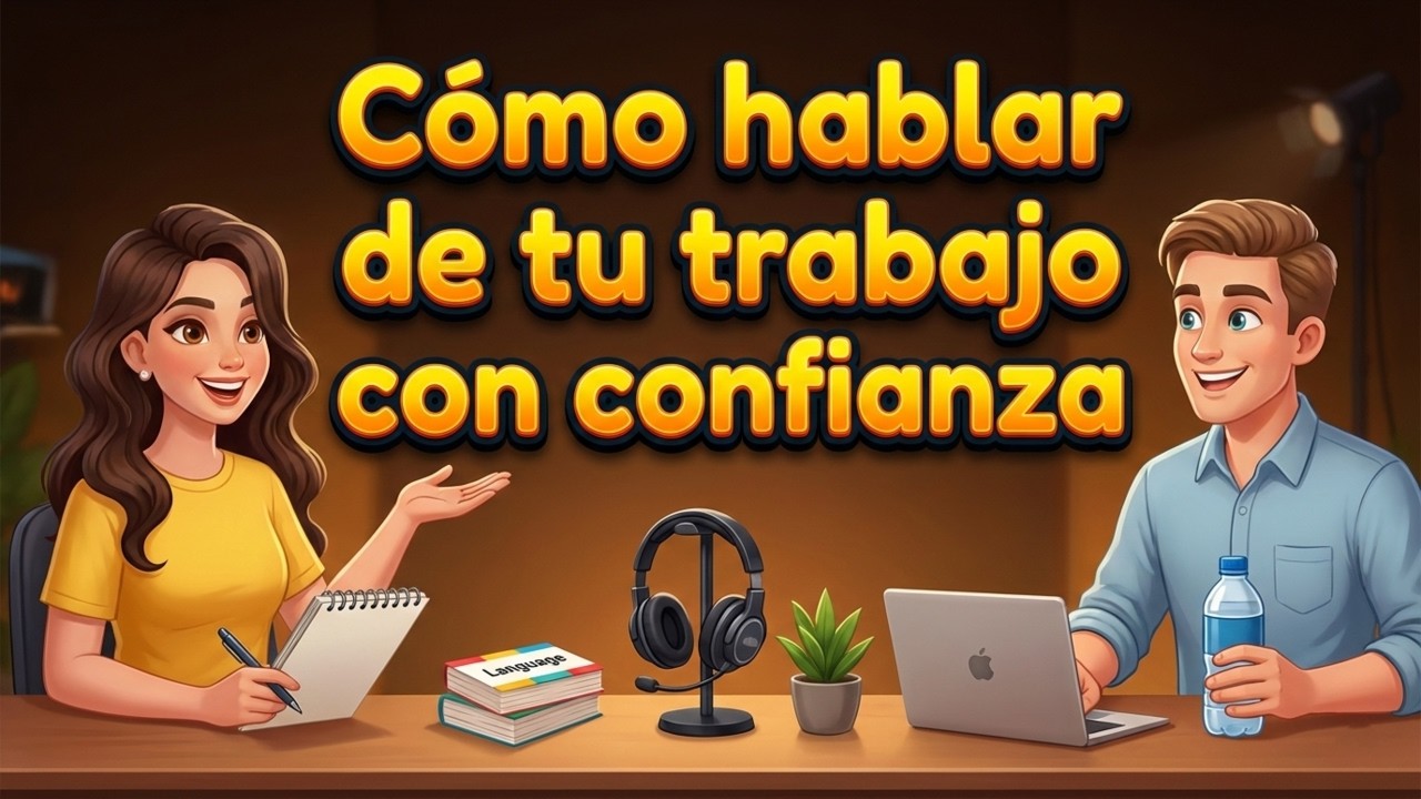 Cómo hablar de tu trabajo con confianza | Spanish Podcast | Principiantes