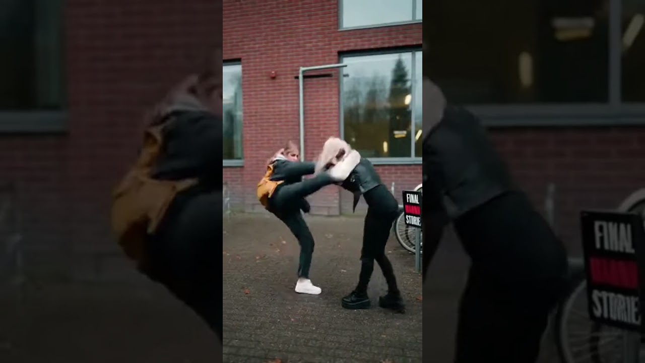 Bully attacks the wrong girl & gets arrested! 🚔 