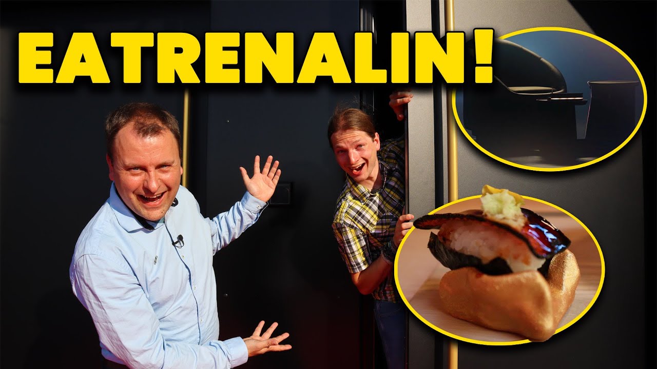 ETEN in het BIZARSTE pretpark RESTAURANT ter WERELD!