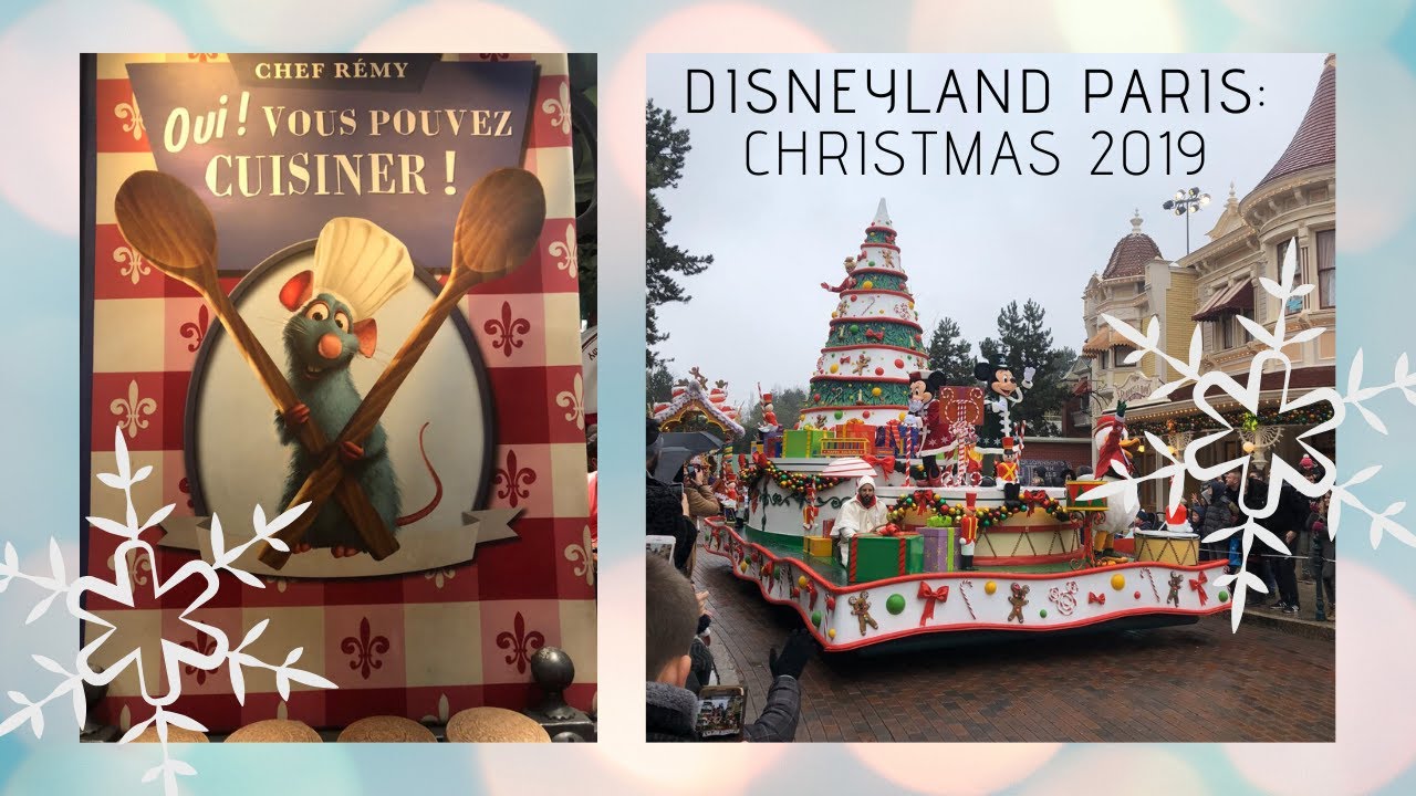 Disneyland Paris | Christmas Parade in Magic Kingdom | Dinner at Bistrot Chez Remy | lots of rides!