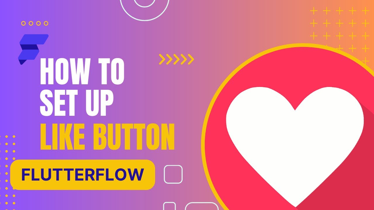 Установите систему кнопок &laquo;Нравится&raquo; на #FlutterFlow #nocode