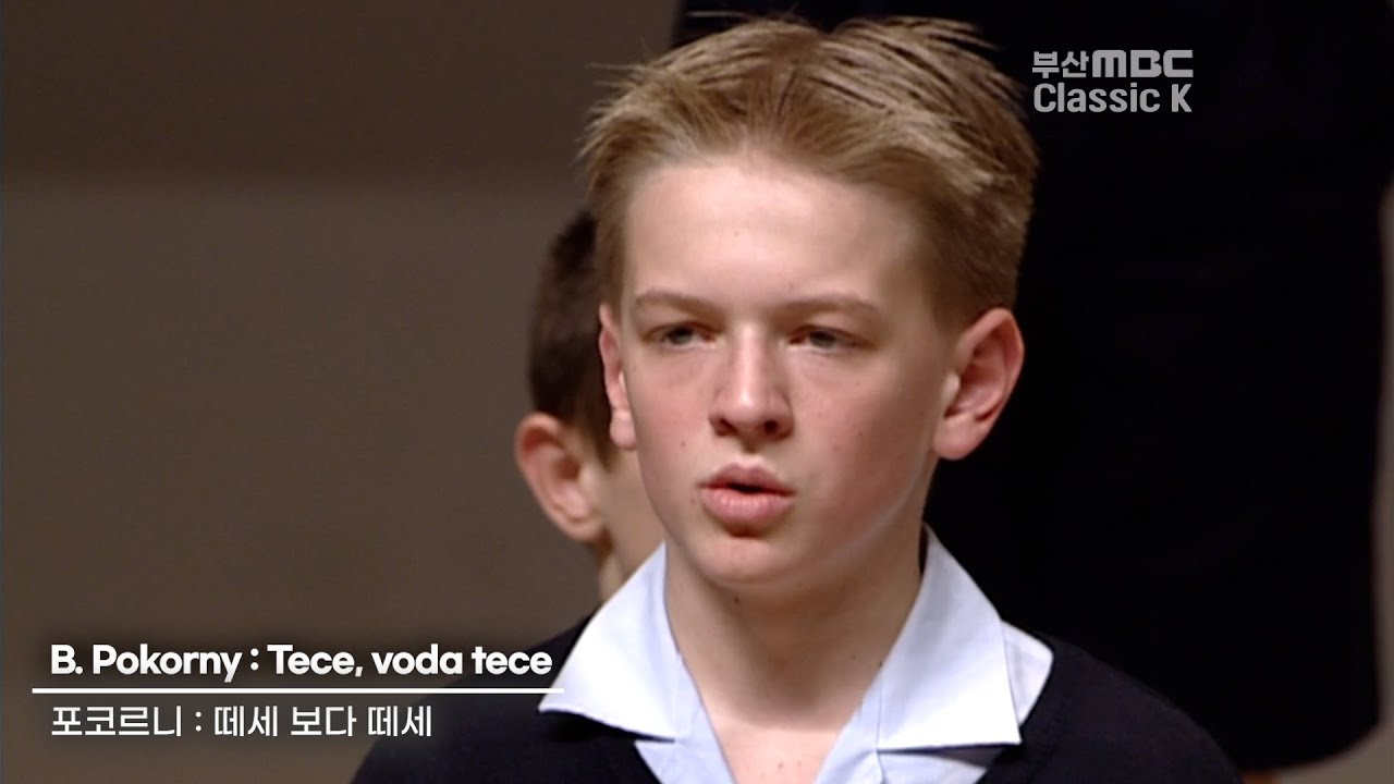 B.Pokorny : Tece, voda tece ( 떼세 보다 떼세 ) Les Petits Chanteurs La Croix De Bois [ PCCB ] 2001