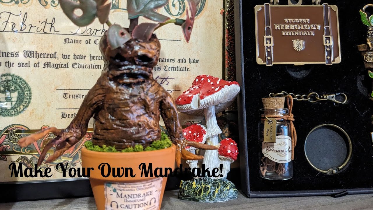 Make Your Own Mandrake - Harry Potter x The Lonely Broomstick - DIY Prop