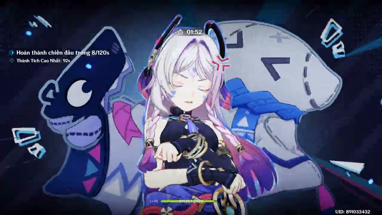 Neuvillette Freeze In Stygian Onslaught Luna IV - Fearless - 92s