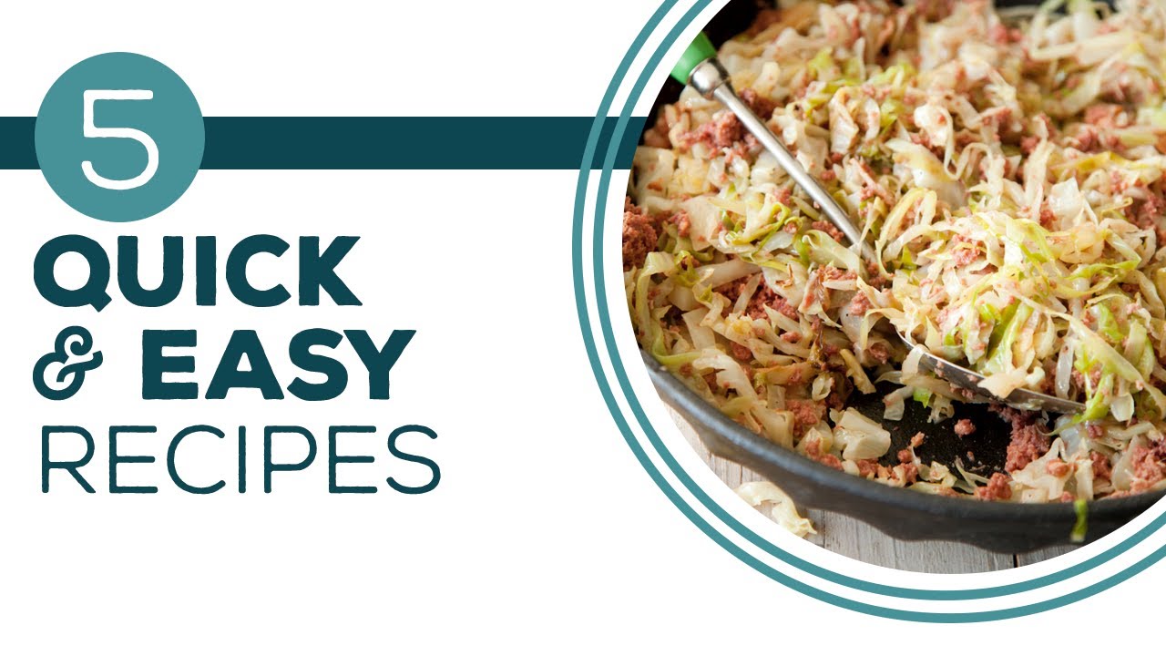 Full Episode Fridays: Busy Working Woman's Quick Meal -  5 Quick and Easy Recipes