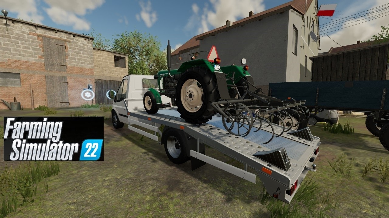 Farming Simulator 22 mapy połowa 2 #2 Sprzedaję Ursus c-328 i Klutywator klz 3a