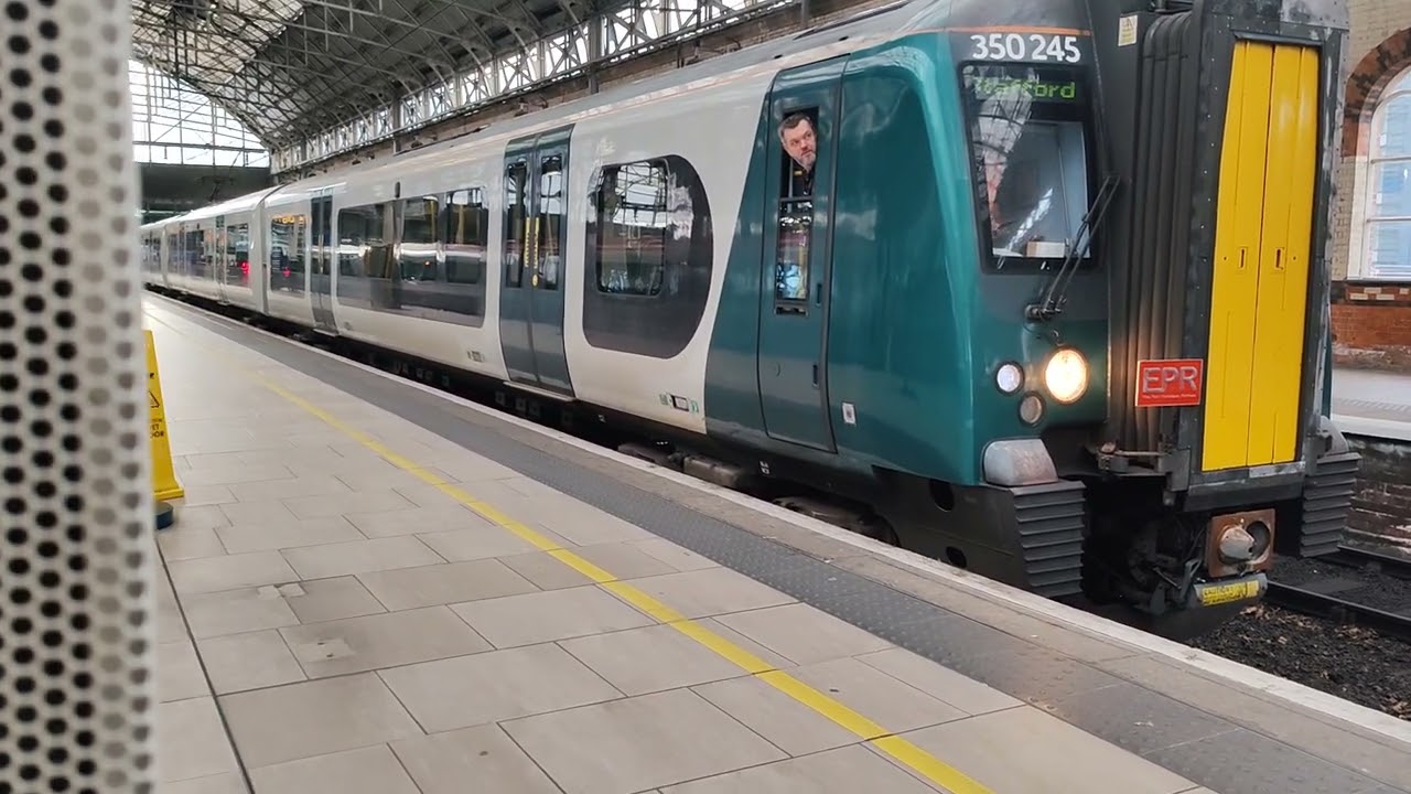 Northern testing Class 350/2s for the Glossop line in Manchester 5Q13