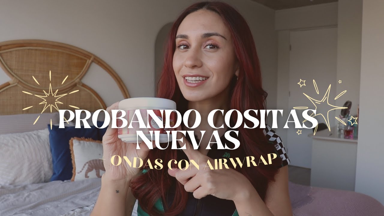 PROBANDO MASCARILLA DE COLOR + ONDITAS CON AIRWRAP