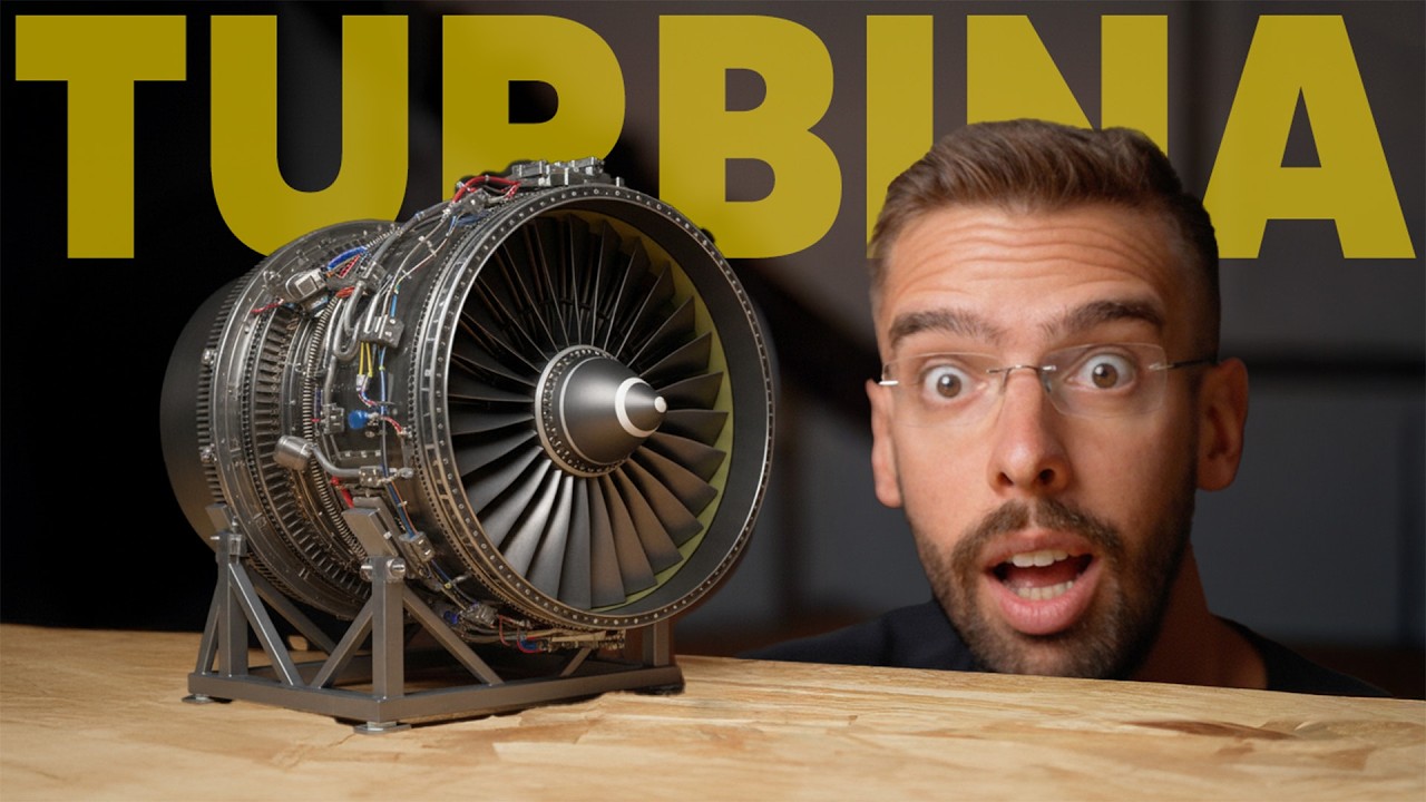 ho COSTRUITO una TURBINA di un Aereo 🤯 Ecco come funziona